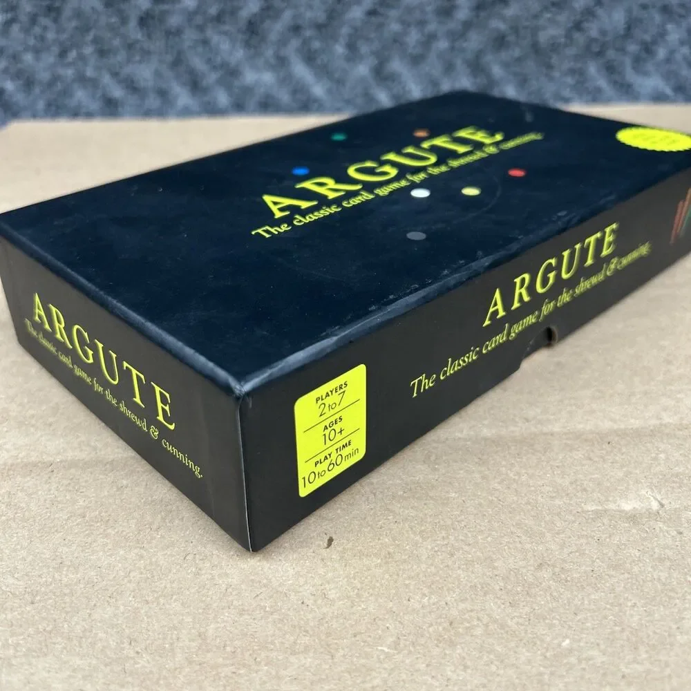 Argute Card Game For The Shrewd & Cunning Seattle Game Co. Deluxe Edition